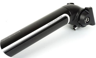 Превью  Подседельный штырь AUTHOR ACO-AGLAB X5 30,9 мм, смещение 15 мм Aлюминий Черный/Белый